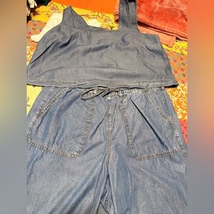 Torrid tencel pant and shirt